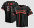 San Francisco Giants #51 Jung Hoo Lee Black JEROMEN 2026 Alternate Stadium Stitched Jersey