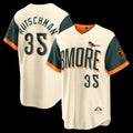 Baltimore Orioles #35 Adley Rutschman Natural JEROMEN 2026 City Connect Stadium Jersey