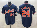 Detroit Tigers #24 Miguel Cabrera Navy JEROMEN 2026 Alternate Vapor Premier Limited Stitched Jersey