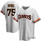 San Francisco Giants #75 Camilo Doval White JEROMEN Cool Base Stitched Jersey