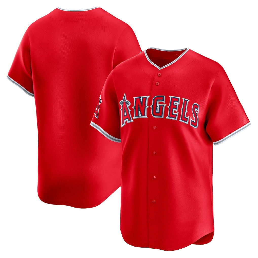 Los Angeles Angels Red JEROMEN Alternate Limited Jersey