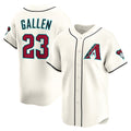 Arizona Diamondbacks #23 Zac Gallen Cream JEROMEN Home Limited Player Jersey
