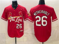 St. Louis Cardinals #26 JJ Wetherholt Red JEROMEN 2024 City Connect Stitched Jersey