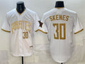 Pittsburgh Pirates #30 Paul Skenes White JEROMEN 2026 City Connect Stadium Stitched Jersey