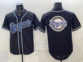 Kansas City Royals Team Big Logo 2026 Fashion Replica Black JEROMEN Out Stitched Jersey