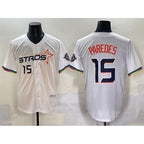 Houston Astros #15 Isaac Paredes White JEROMEN 2025 City Connect Limited Stitched Jersey