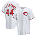 Cincinnati Reds #44 Elly De La Cruz White JEROMEN Alternate 2 Replica Jersey