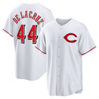 Cincinnati Reds #44 Elly De La Cruz White JEROMEN Alternate 2 Replica Jersey