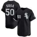Chicago White Sox #50 Lenyn Sosa Black JEROMEN 2025 Alternate Limited Stitched Jersey