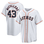 Houston Astros #43 Lance McCullers Jr. White JEROMEN Home Replica Jersey
