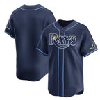 Tampa Bay Rays Blank Navy JEROMEN Away Limited Stitched Jersey