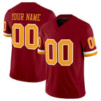 Custom W.Commanders Active Player Burgundy JEROMEN 2025 F.U.S.E. Throwback Limited Stitched Jersey