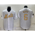 New York Mets #6 Starling Marte White JEROMEN 2022 All Star Stitched Cool Base Jersey