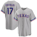 Texas Rangers #17 Nathan Eovaldi Gray JEROMEN Cool Base Stitched Jersey