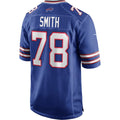 B.Bills #78 Bruce Smith Royal JEROMEN Game Retired Player Jersey