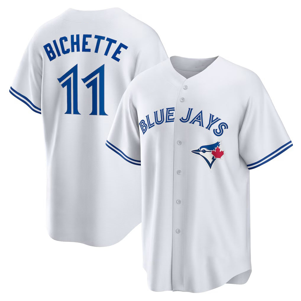 Toronto Blue Jays #11 Bo Bichette White JEROMEN Replica Player Jersey