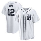 Detroit Tigers #12 Casey Mize White JEROMEN Home Replica Jersey