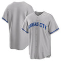 Kansas City Royals Gray JEROMEN Road Replica Team Jersey