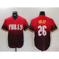 Philadelphia Phillies #26 Chase Utley Red JEROMEN 2024 City Connect Limited Stitched Jersey 2