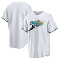 Tampa Bay Rays White JEROMEN Home Replica Team Jersey