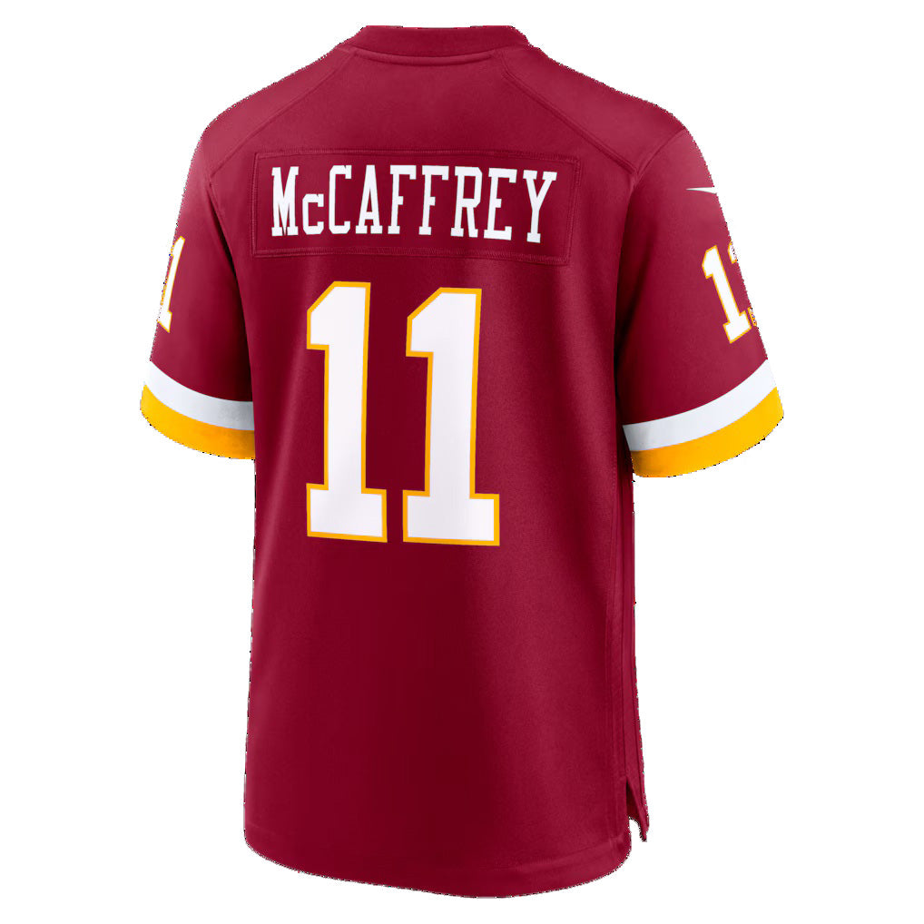 W.Commanders #11 Luke McCaffrey Burgundy JEROMEN Game Jersey