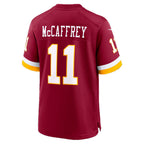W.Commanders #11 Luke McCaffrey Burgundy JEROMEN Game Jersey