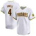 San Diego Padres #4 Blake Snell White JEROMEN 2024 Home Limited Stitched Jersey