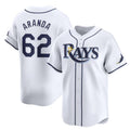 Tampa Bay Rays #62 Jonathan Aranda White JEROMEN Home Limited Stitched Jersey