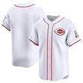 Cincinnati Reds Blank White JEROMEN Home Limited Stitched Jersey