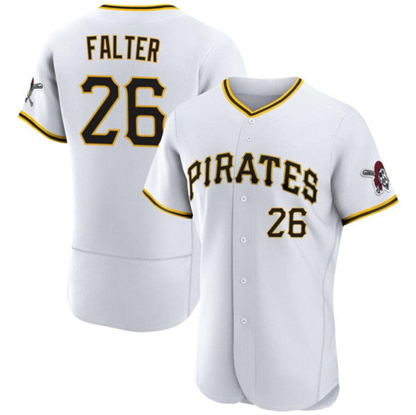 Pittsburgh Pirates #26 Bailey Falter White JEROMEN Flex Base Stitched Jersey