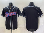 Texas Rangers Blank 2026 Fashion Replica Black JEROMEN Out Stitched Jersey