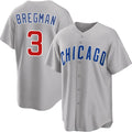 Chicago Cubs #3 Alex Bregman Gray JEROMEN 2026 Cool Base Limited Stitched Jersey