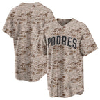 San Diego Padres Camo JEROMEN USMC Alternate Replica Team Jersey