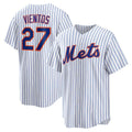 New York Mets #27 Mark Vientos White JEROMEN Home Replica Jersey
