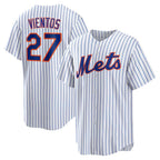 New York Mets #27 Mark Vientos White JEROMEN Home Replica Jersey