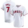 Los Angeles Angels #7 Jo Adell White JEROMEN Home Limited Stitched Jersey