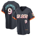 San Diego Padres #9 Jake Cronenworth Obsidian JEROMEN 2026 City Connect Stadium Jersey