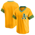 Oakland Athletics Gold JEROMEN Cooperstown Collection Limited Jersey