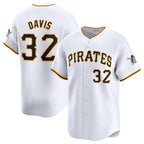 Pittsburgh Pirates #32 Henry Davis White JEROMEN Home Limited Stitched Jersey