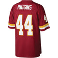 W.Football Team #44 John Riggins Mitchell & Ness Burgundy JEROMEN Legacy Replica Jersey