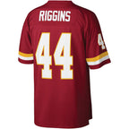 W.Football Team #44 John Riggins Mitchell & Ness Burgundy JEROMEN Legacy Replica Jersey