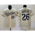 Minnesota Twins #26 Max Kepler Cream JEROMEN Flex Base Stitched Jersey