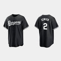 Texas Rangers #2 Marcus Semien Black JEROMEN Cool Base Stitched Jersey