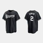 Texas Rangers #2 Marcus Semien Black JEROMEN Cool Base Stitched Jersey