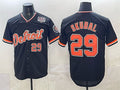 Detroit Tigers #29 Tarik Skubal Navy JEROMEN 2026 Alternate USA 250' Patch Vapor Premier Limited Stitched Jersey