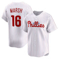 Philadelphia Phillies #16 Brandon Marsh White JEROMEN Home Limited Player Jersey