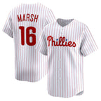Philadelphia Phillies #16 Brandon Marsh White JEROMEN Home Limited Player Jersey