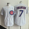 Chicago Cubs #7 Dansby Swanson White JEROMEN Home Limited Stitched Jersey