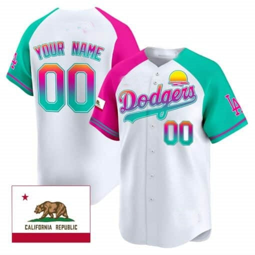 Custom Los Angeles Dodgers 2024 Spring Training Patch Vapor Premier Limited Jersey ¨C All Stitched-Black JEROMEN
