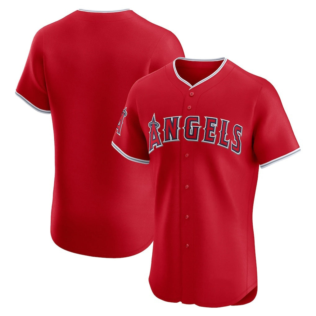 Los Angeles Angels Red JEROMEN Alternate Elite Jersey